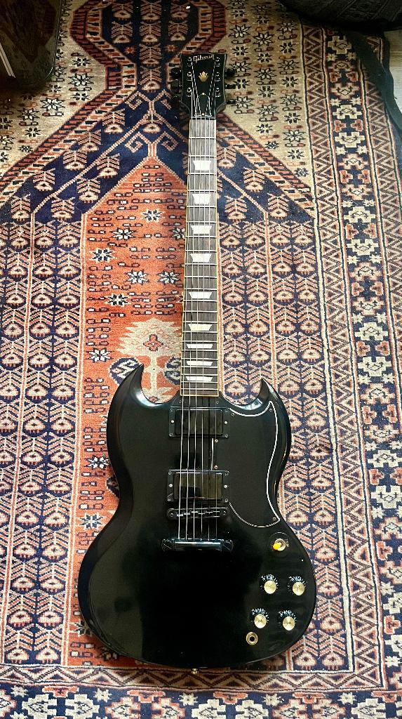 Gibson SG ‘61 Standard Reissue 2008 GOW #6 Ebony, Muziek en Instrumenten, Snaarinstrumenten | Gitaren | Elektrisch, Gebruikt, Solid body