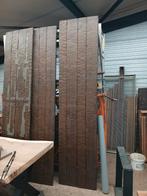 PU Wandpanelen Oude Eiken / Verweerde Houtlook, Ophalen, Zo goed als nieuw, Overige materialen, 20 tot 50 mm
