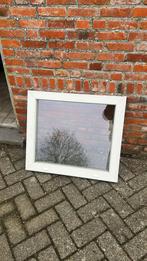 PVC raam 71x62 cm met dubbel glas, Ophalen, Kunststof, Minder dan 75 cm, Raamkozijn