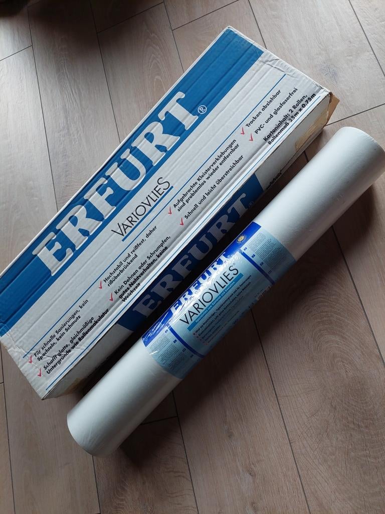 ERFURT VLIESBEHANG 12€ per rol, Ophalen