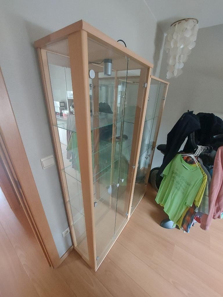 vitrine, 25 à 50 cm, Comme neuf, 50 à 100 cm, Autres essences de bois