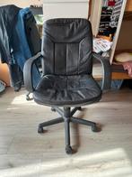 Zwarte massagestoel voor op het bureau — zeer comfortabel, Ophalen, Gebruikt, Zwart, Bureaustoel