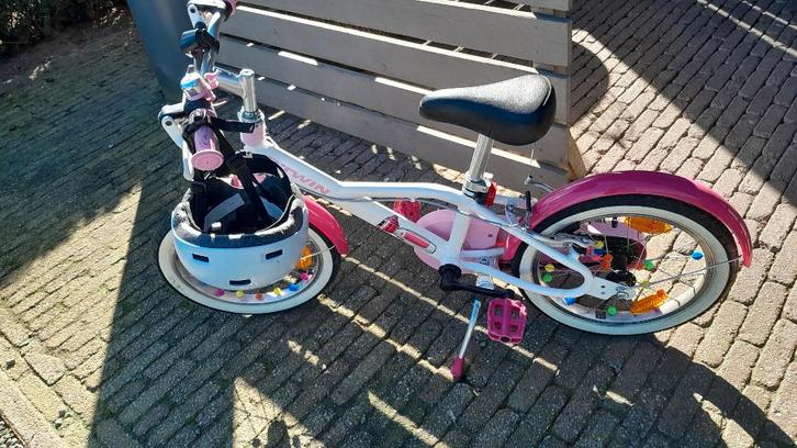 Fiets, Vélos & Vélomoteurs, Vélos | Filles, Comme neuf, 16 pouces, Frein à main, Enlèvement