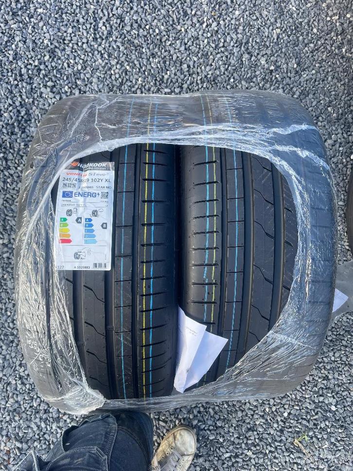 Hankook ventus s1 evo3 k126 19 pouces, Autos : Pièces & Accessoires, Pneus & Jantes, Pneu(s), Pneus été, 19 pouces, 245 mm, Véhicule de tourisme