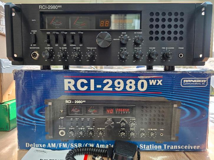 Ranger RCI-2980 WX en excellent état., Télécoms, Émetteurs & Récepteurs, Comme neuf, Émetteur et Récepteur, Enlèvement ou Envoi