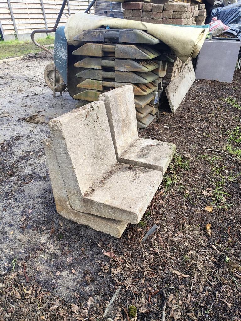 Keerwand elementen, Ophalen, Beton