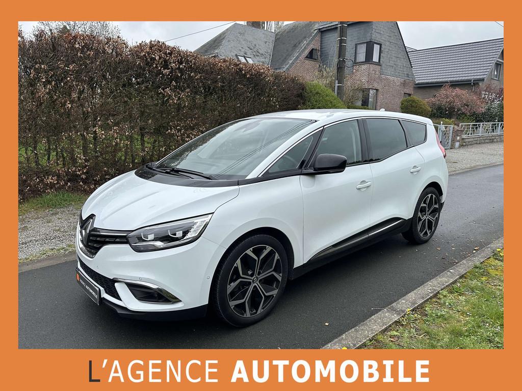 Renault Grand Scénic 1.33 TCe Techno EDC GPF - GARANTIE 12M, Auto's, Renault, Gebruikt, 4 cilinders, Wit, Leder