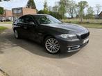 BMW 518d - Automaat- 2015 - Euro 6, Autos, Argent ou Gris, Euro 6, Noir, 5 portes
