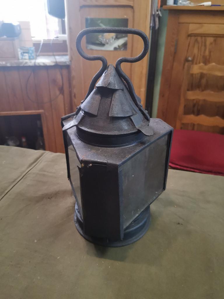 Ancienne lampe à pétrole belge, Collections, Enlèvement ou Envoi