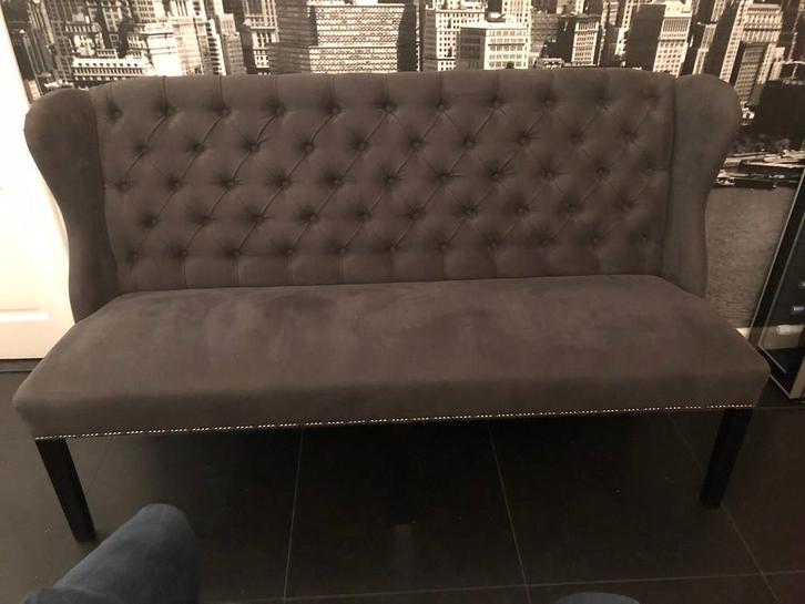 STOFFEN EETKAMERBANK WANDBANK - BANK Flamant, Maison & Meubles, Accessoires pour la Maison | Autre, Comme neuf, Enlèvement