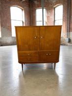 meuble de bar en bois vintage/unité murale/armoire, Antiquités & Art, Enlèvement