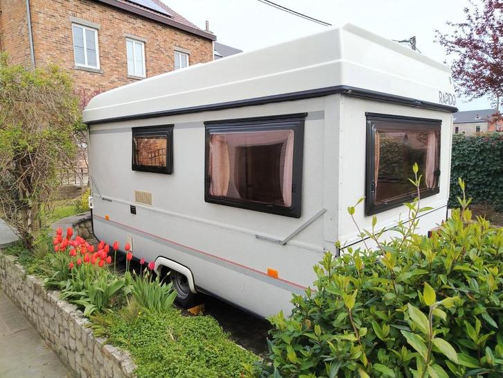 Caravane pliable '' Rapido '' (660 kg!), Caravanes & Camping, Caravanes résidentielles, jusqu'à 4