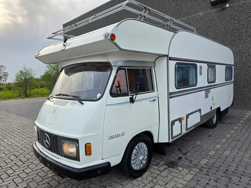Mercedes 306D Kampeerwagen 1978 Knaus, Bedrijf, Diesel, Knaus, Mercedes