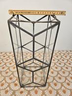 Prachtige glas in lood kaarthouder, Ophalen