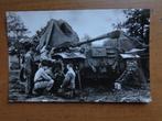 Postkaart Militaria, Tankherstelling, Belgische Leger, Verzamelen, Ophalen of Verzenden, Ongelopen, Politiek en Historie