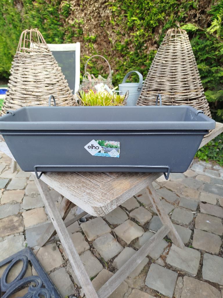 bac a fleurs, Jardin & Terrasse, Moins de 30 cm, Balcon, Comme neuf, Synthétique