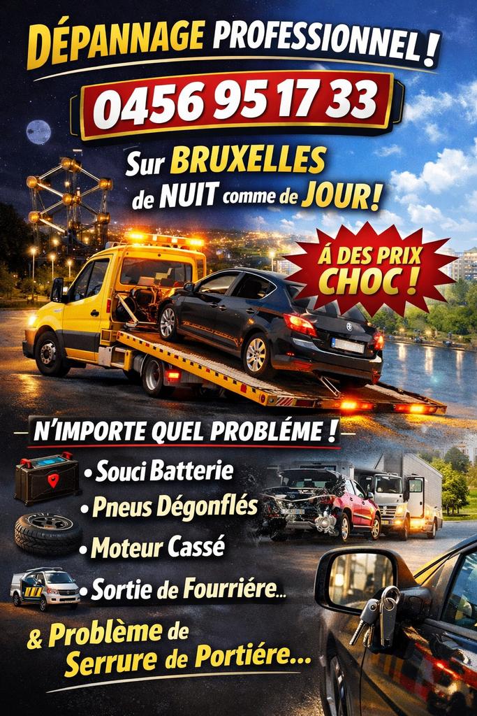 Service Dépannage 24/7j !!! (04.56.95.17.33✅), Auto's, Mercedes-Benz, Particulier, Ophalen
