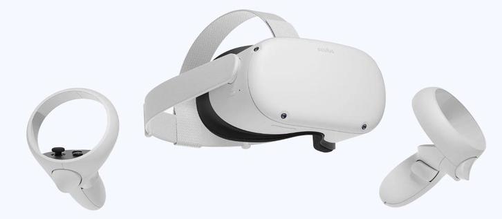 Oculus Quest 2, Games en Spelcomputers, Virtual Reality, Zo goed als nieuw, Pc, Camera, Ophalen