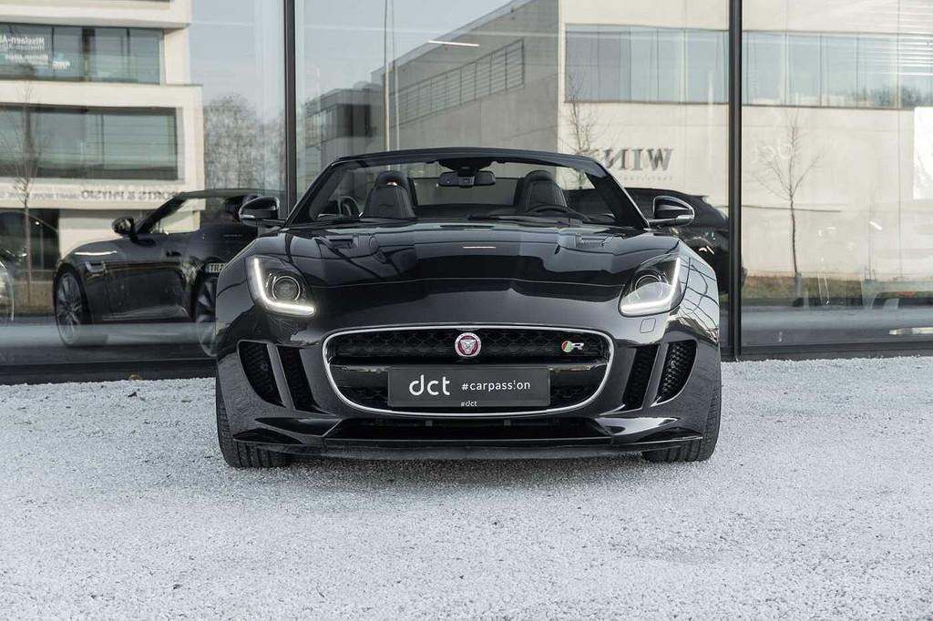 Jaguar F-Type R 5.0 V8 Cabrio * 22.000 km * (bj 2014), Auto's, Automaat, Cabriolet, 1650 kg, Zwart