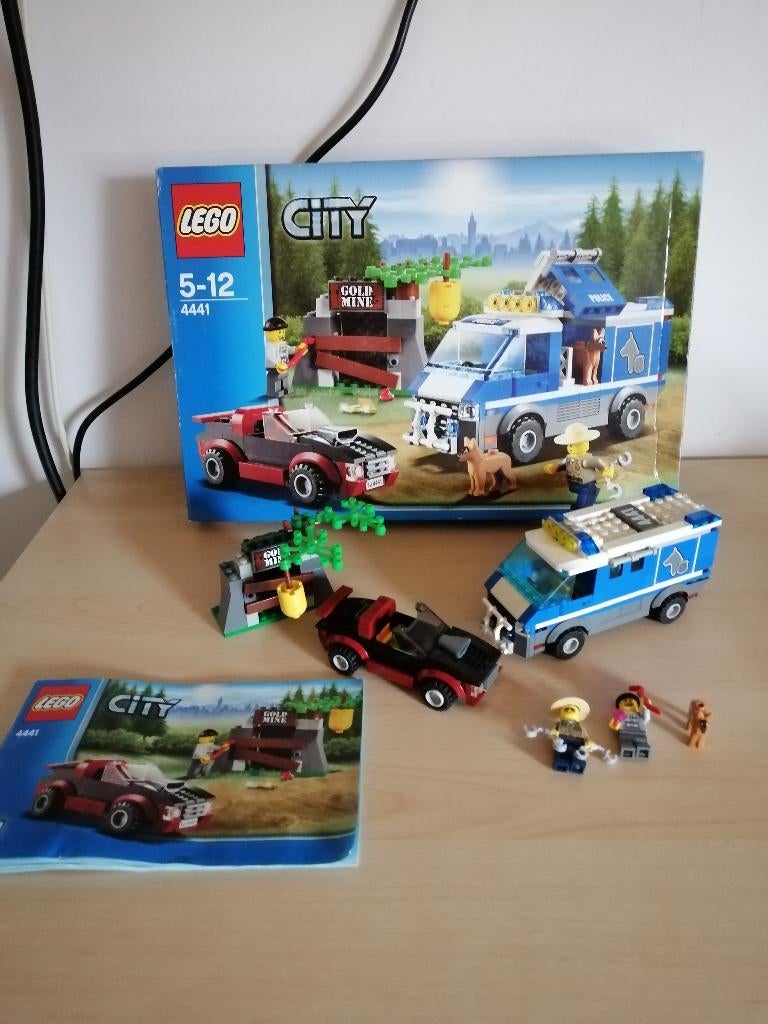 lego 4441 politiehondenwagen, Ophalen, Zo goed als nieuw, Complete set, Lego