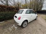 Fiat 500 twin turbo, Auto's, Voorwielaandrijving, Stof, Beige, Wit