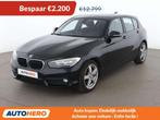 BMW 1 Serie 116 116i Advantage (bj 2018), Auto's, BMW, 116 g/km, Gebruikt, Zwart, Zwart
