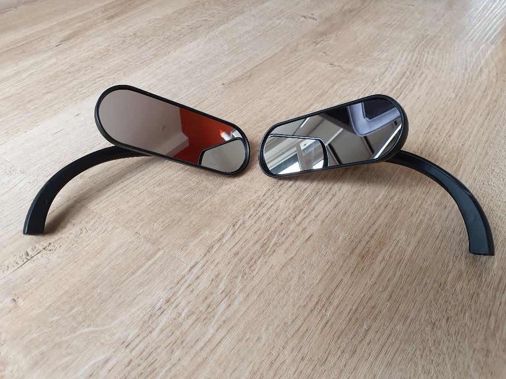 Spiegels Ovaal Mini Chopper Bobber Custom, Motos, Tuning & Styling, Enlèvement ou Envoi