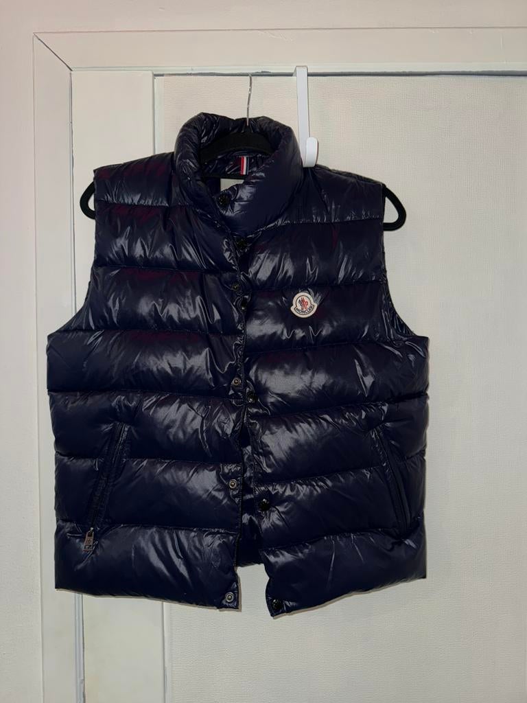 MONCLER BODYWARMER XS, Kleding | Heren, Bodywarmers, Ophalen of Verzenden, Zo goed als nieuw