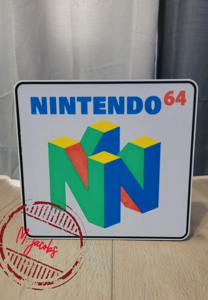 Nintendo 64 lichtbak te koop! Nu €29,95, Verzamelen, Merken en Reclamevoorwerpen, Nieuw, Lichtbak of (neon) lamp, Ophalen of Verzenden