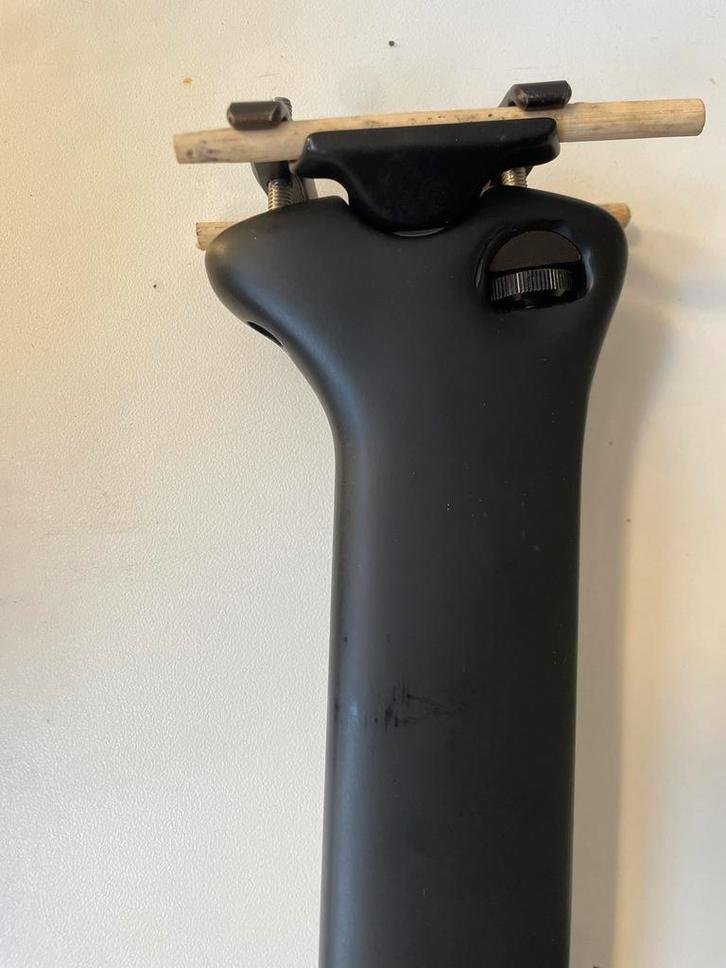 Zadelpen aero carbon - Cervelo S3 S5 zgan, Fietsen en Brommers, Fietsaccessoires | Fietsgereedschap, Zo goed als nieuw, Ophalen of Verzenden