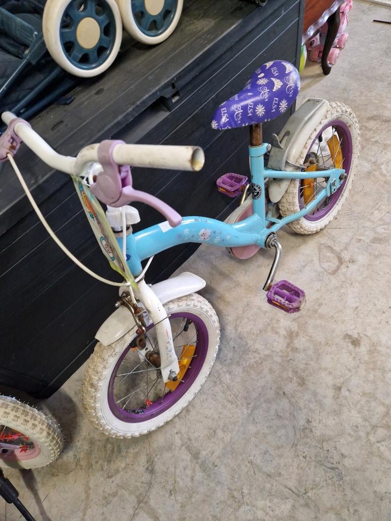 Kinder fiets niet meer gebruik, Ophalen