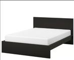 MALM (Ikea) Bedonderstel, 140x200 cm, zwart. Gratis, Huis en Inrichting, Slaapkamer | Bedden, Ophalen, Gebruikt, Zwart, Tweepersoons