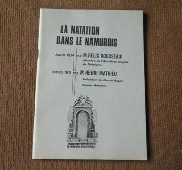 La natation dans le Namurois - Namur beschikbaar voor biedingen