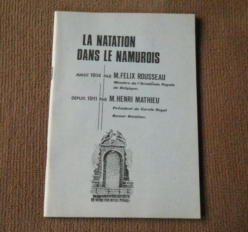 La natation dans le Namurois - Namur, Boeken, Streekboeken en Streekromans, Gelezen, Ophalen of Verzenden