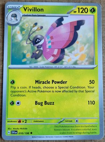 Vivillon (010/198) beschikbaar voor biedingen