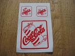 Blikjes Coca-Cola Stickers 8 x 12 cm, Verzamelen, Ophalen of Verzenden, Nieuw, Merk