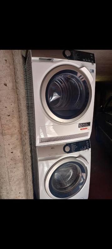 Machine à laver AEG A +++. Série 8000. Sèche linge AEG pompe, Electroménager, Enlèvement, Comme neuf