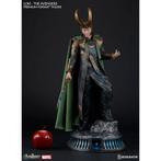 Statue sideshow premium Loki 1/4 etat neuf, Zo goed als nieuw, Ophalen
