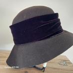 Dameshoed „Donkerbruin, heel zacht en licht”, Ophalen, Autre, 56 of 57 cm (M, 7 of 7⅛ inch), Hoed
