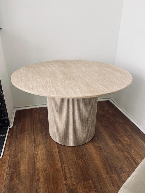 Eettafel, Huis en Inrichting, Tafels | Eettafels, Nieuw, 100 tot 150 cm, 50 tot 100 cm, Vier personen, Rond, Ophalen
