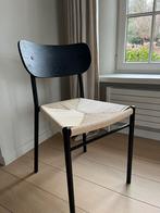 Eetkamerstoel 2 stuks, Huis en Inrichting, Stoelen, Ophalen, Twee, Hout, Zwart