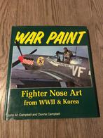 boek war paint fighter nose art from WWII & korea, Verzamelen, Luchtvaart en Vliegtuigspotten, Ophalen of Verzenden