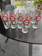 Bierglas cristal 11 stuks, Verzamelen, Biermerken, Ophalen, Zo goed als nieuw