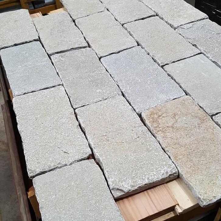 DALLES PAVES CATHEDRAAL ECHT NATUURSTEEN!, Tuin en Terras, Bloempotten, Nieuw, Overige materialen, Overige vormen, Ophalen of Verzenden