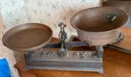 Antieke gietijzeren balansweegschaal, Antiek en Kunst, Ophalen of Verzenden