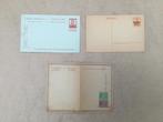 3 Ongebruikte briefkaarten België, Verzamelen, Ophalen of Verzenden