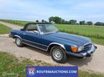 Mercedes 350 SL Cabriolet | Route 66 Auctions, Auto's, Blauw, Bedrijf, Overige carrosserie, 2 deurs