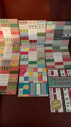Grote stapel allerlei papier voor hobby, Hobby en Vrije tijd, Scrapbooking, Ophalen of Verzenden, Gebruikt