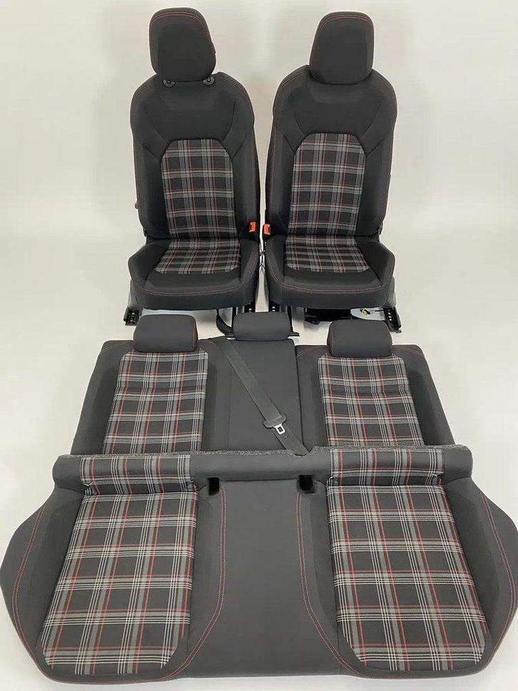 Interieur VW Polo 6 GTI Stof Zwart/Wit/Rood, Auto-onderdelen, Overige Auto-onderdelen, Gebruikt, Ophalen of Verzenden