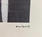 BANKSY: lithografie met de hand ingelijst en genummerd, Ophalen of Verzenden